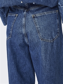 ONLY HW Jeans Rhinestone Hope Medium Blue Denim